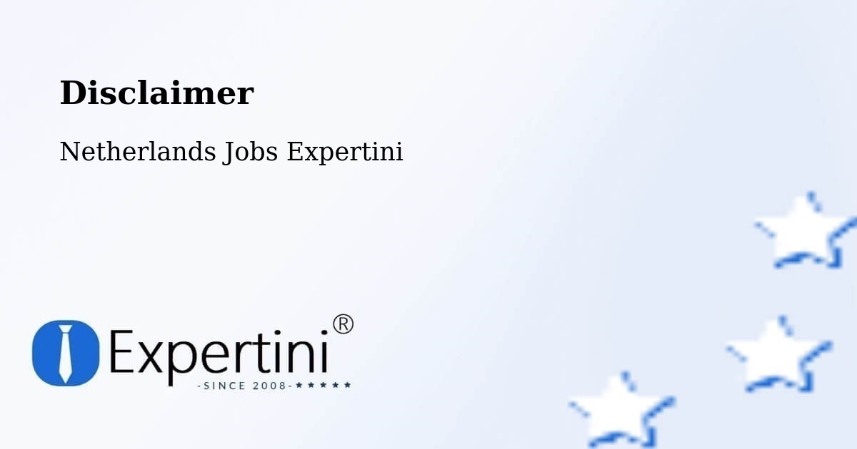 Disclaimer – Linne - Netherlands Jobs Expertini